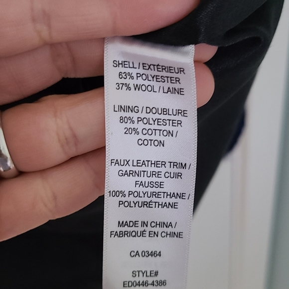 Long wool blend coat - Picture 6 of 6